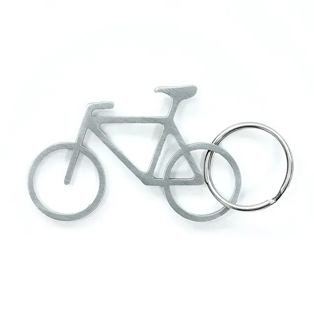 Kikkerland Fiets Schlüsselanhänger Flaschenöffner Fahrrad Stahl