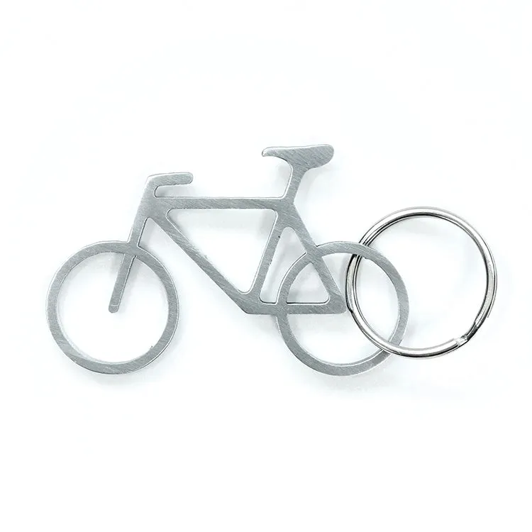 Kikkerland Fiets Schlüsselanhänger Flaschenöffner Fahrrad Stahl