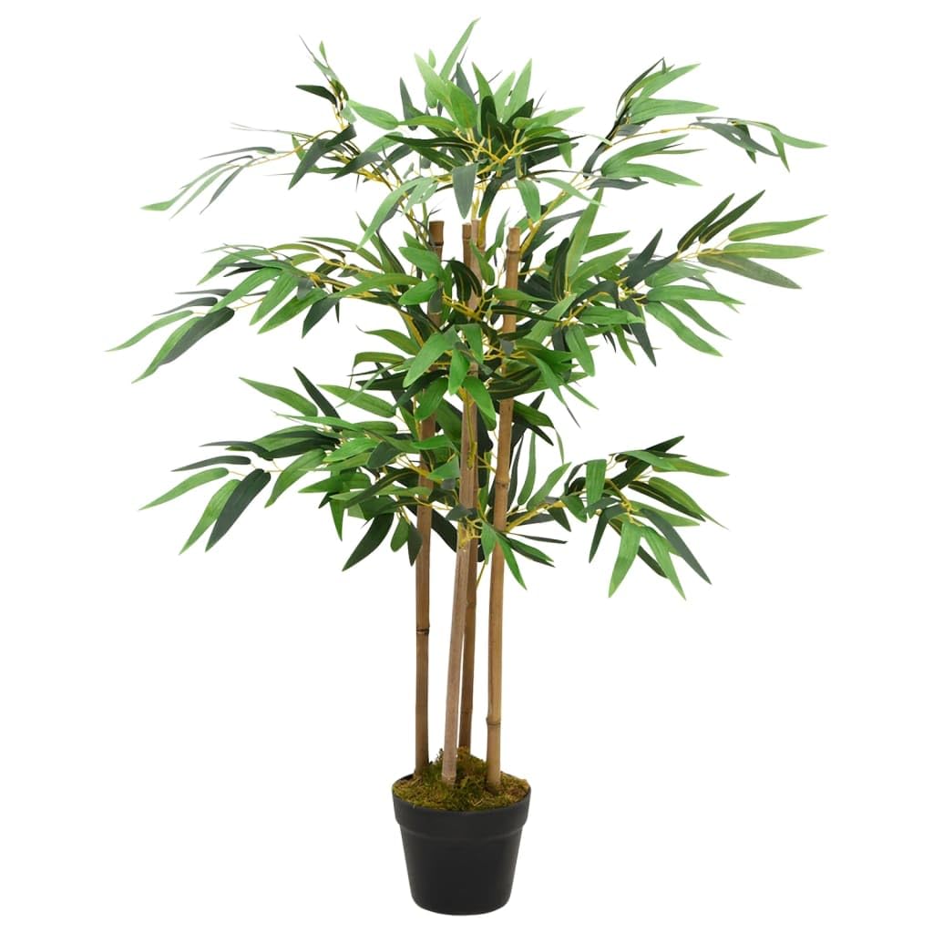vidaXL Künstlicher Bambus Twiggy Topf 90 cm 324 Blätter