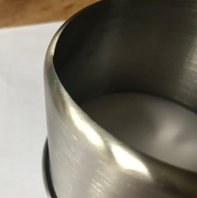 Intirilife Kartoffelpresse Edelstahl Silber 3 Lochscheiben