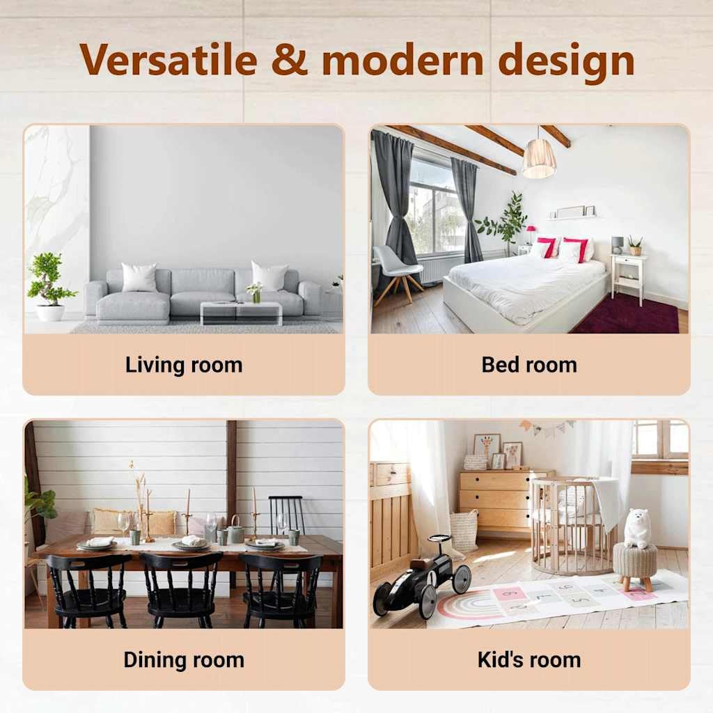 vidaXL Kommode Drammen Weiß 76,5x40x91 Kiefer Massivholz