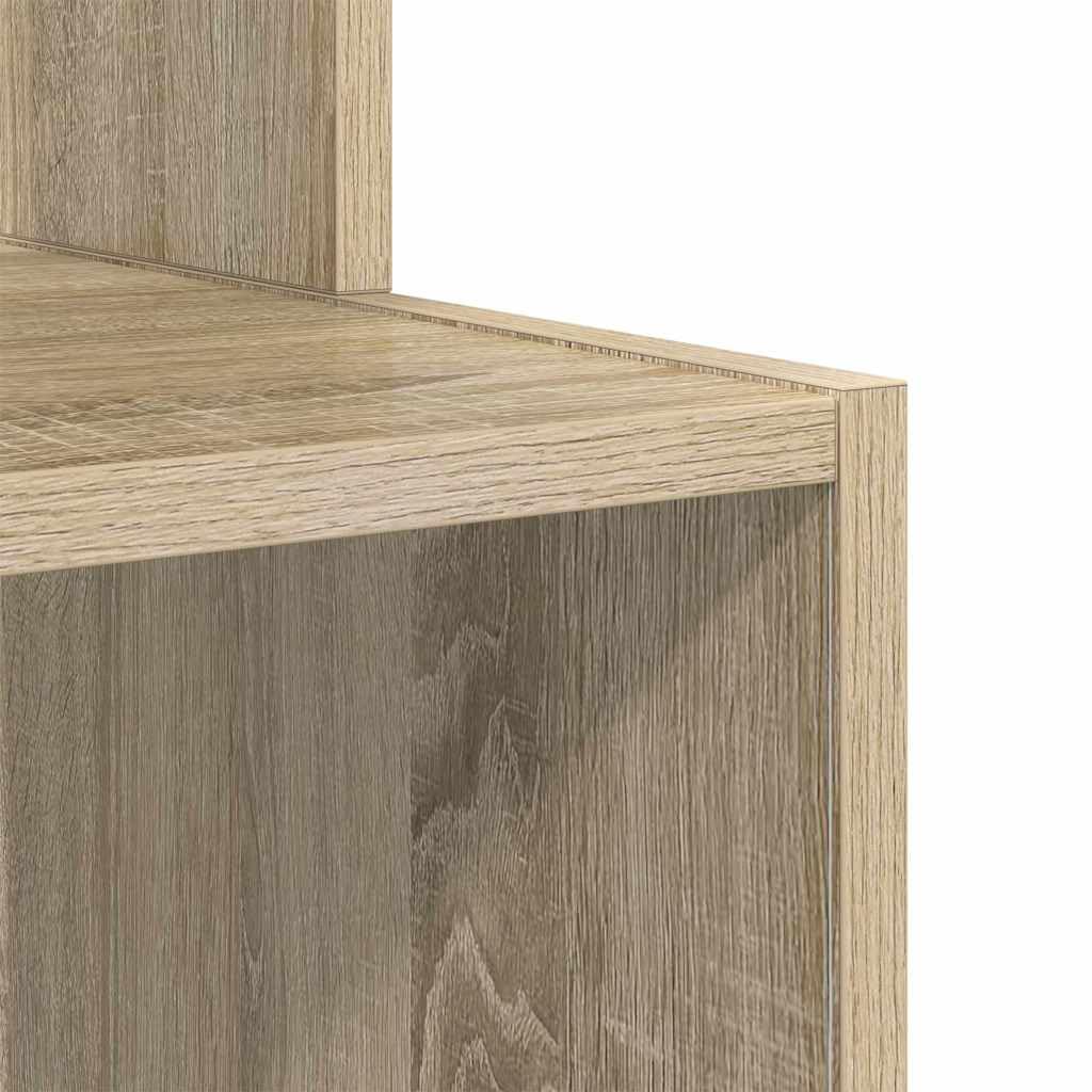 vidaXL Schreibtisch Sonoma-Eiche 106 cm Bürotisch Holzwerkstoff
