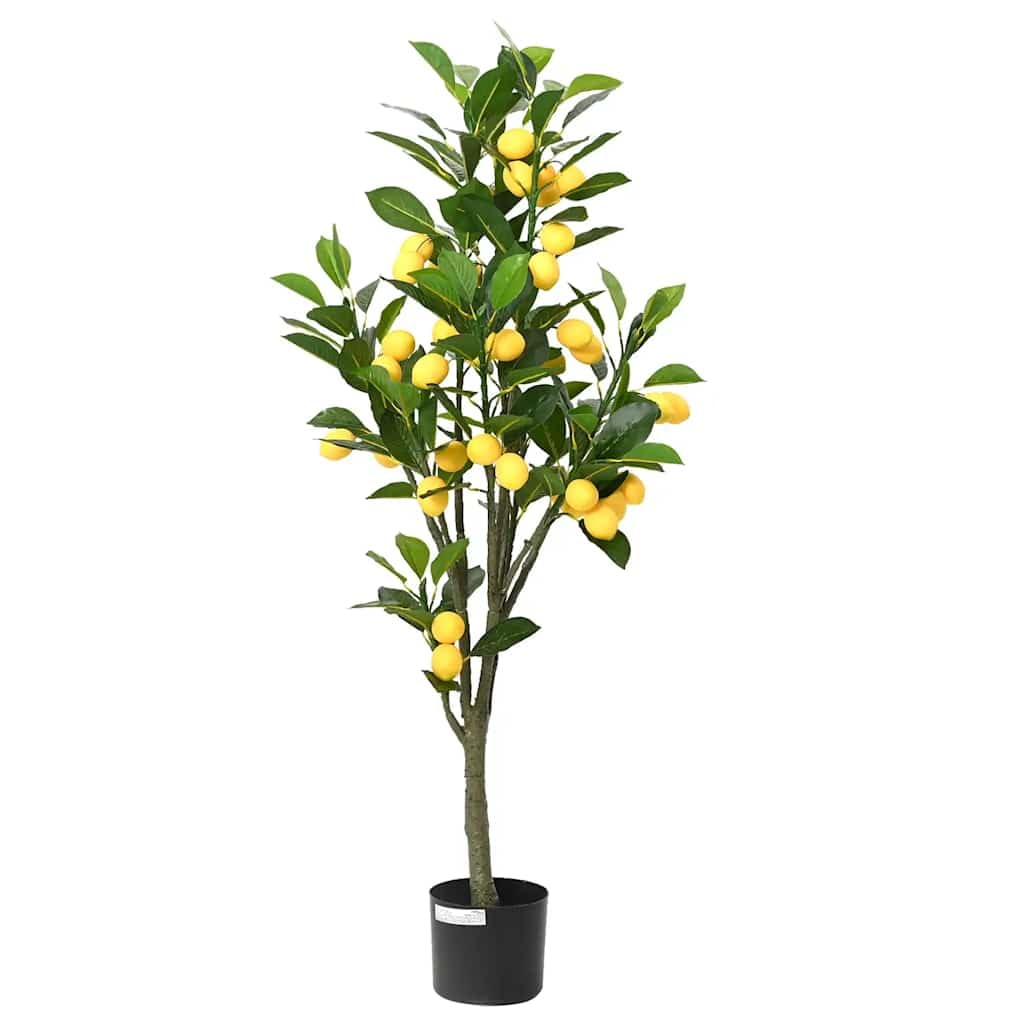 vidaXL Heim & Garten Zitronenbaum Künstlich 120cm Grün