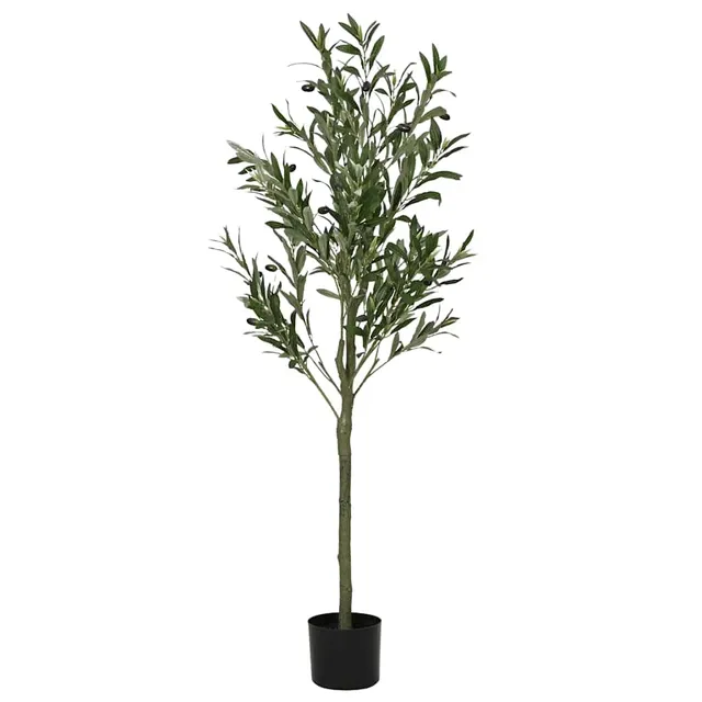 vidaXL Heim & Garten Olivenbaum künstlich 120 cm grün 450 Blätter