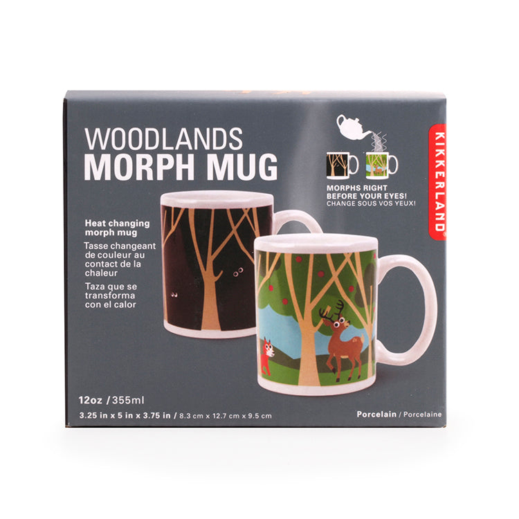 Kikkerland Woodlands Morph Tasse 325 ml Thermo Farbwechsel