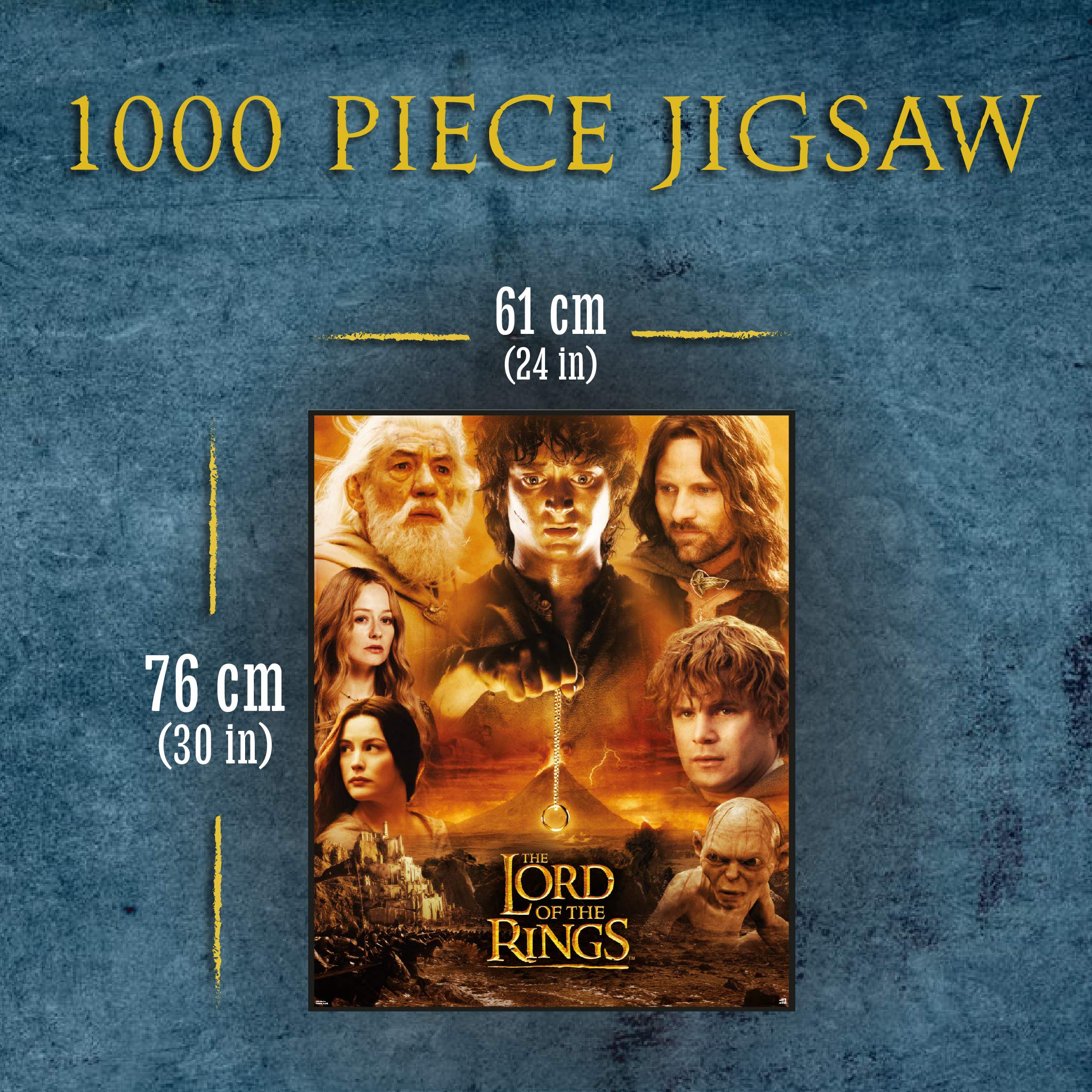 Paladone Herr der Ringe Puzzle 1000 Teile LOTR Geschenk