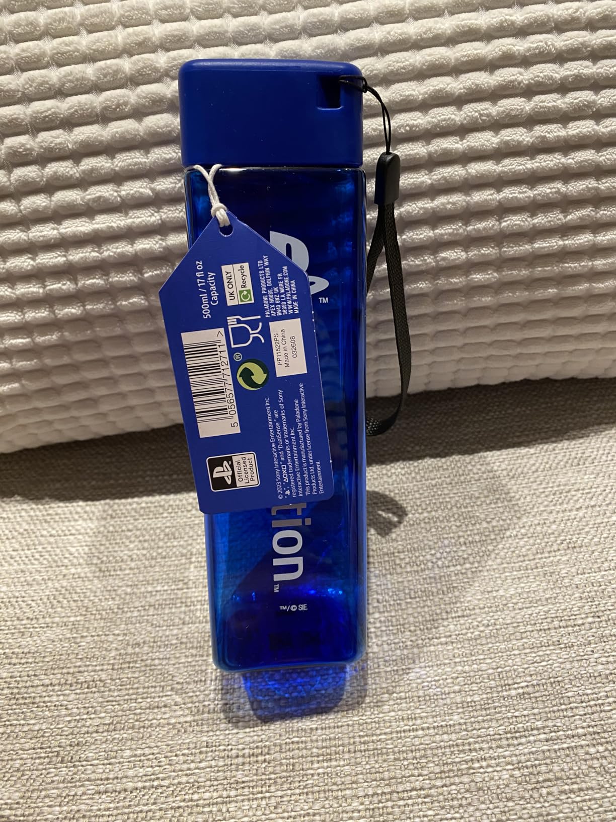 PlayStation Wasserflasche 500ml Kunststoff Blau