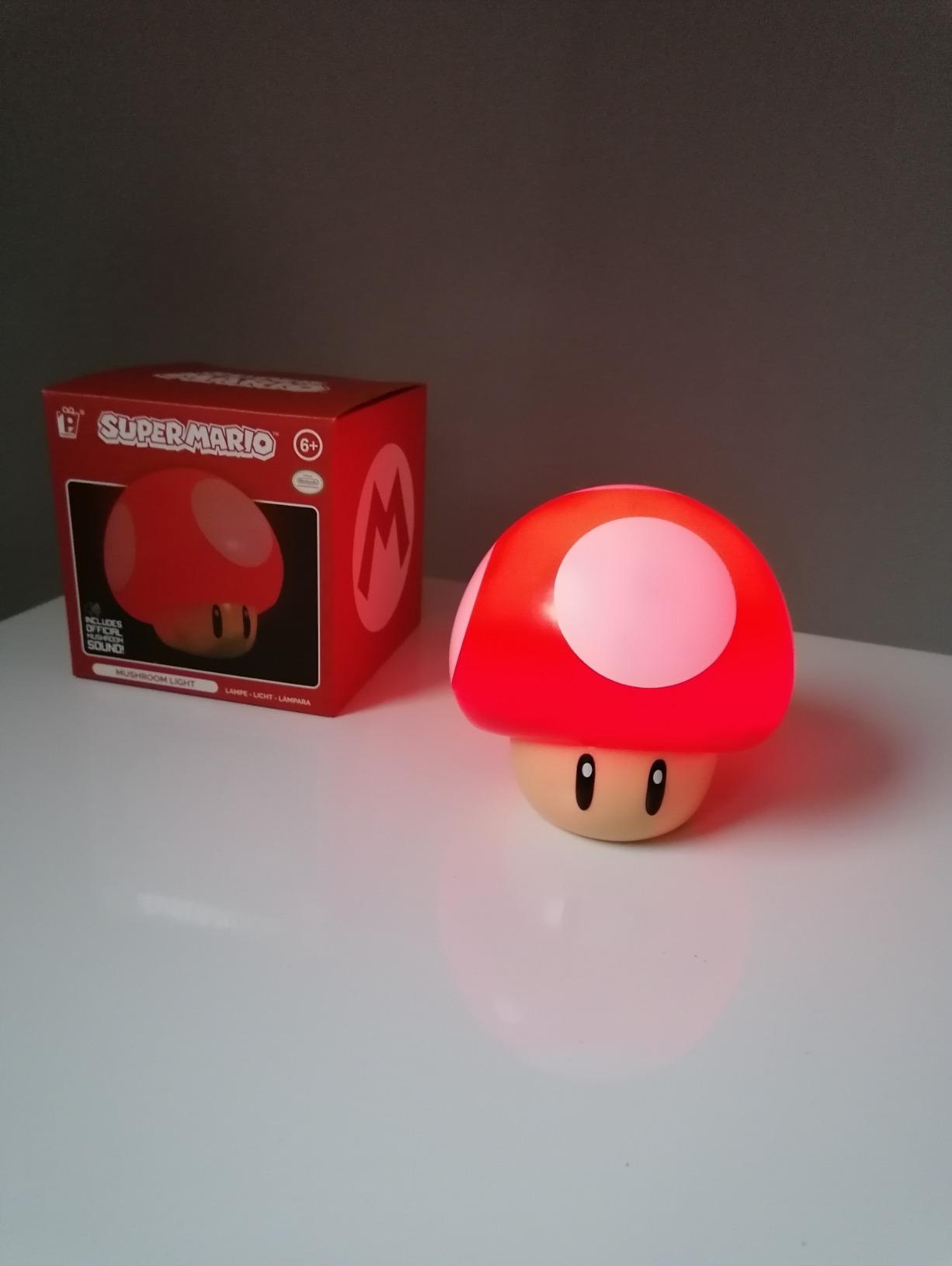 Paladone Lighting Super Mario Mushroom Pilzlicht mit Sound