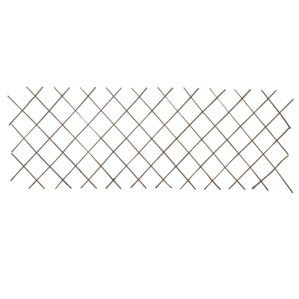vidaXL Heim & Garten Rankgitter Weide 180x90 cm 5 Stk.