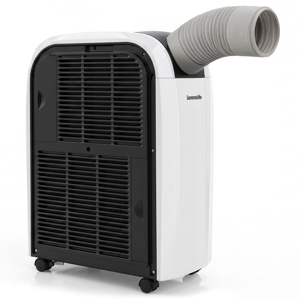 Serenelife Portable AC Spot Cooler Klimagerät 12000 BTU Grau WLAN