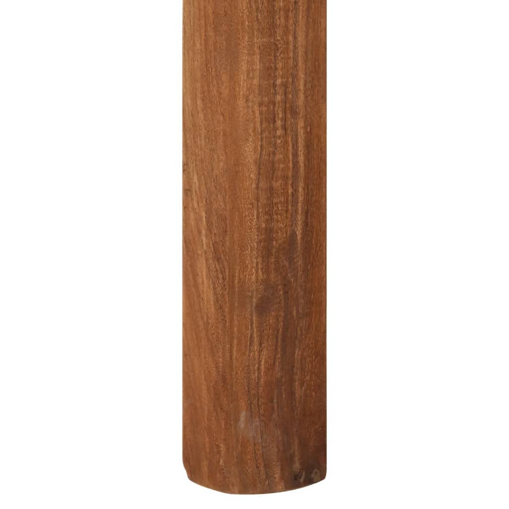 vidaXL Bartisch Akazie Honig 110x55x106 cm Massivholz