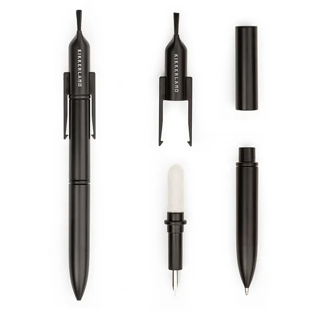 Kikkerland Tidy Tech Pen Reinigungsstift mit Bürste
