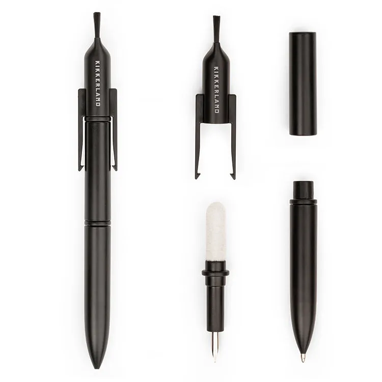 Kikkerland Tidy Tech Pen Reinigungsstift mit Bürste