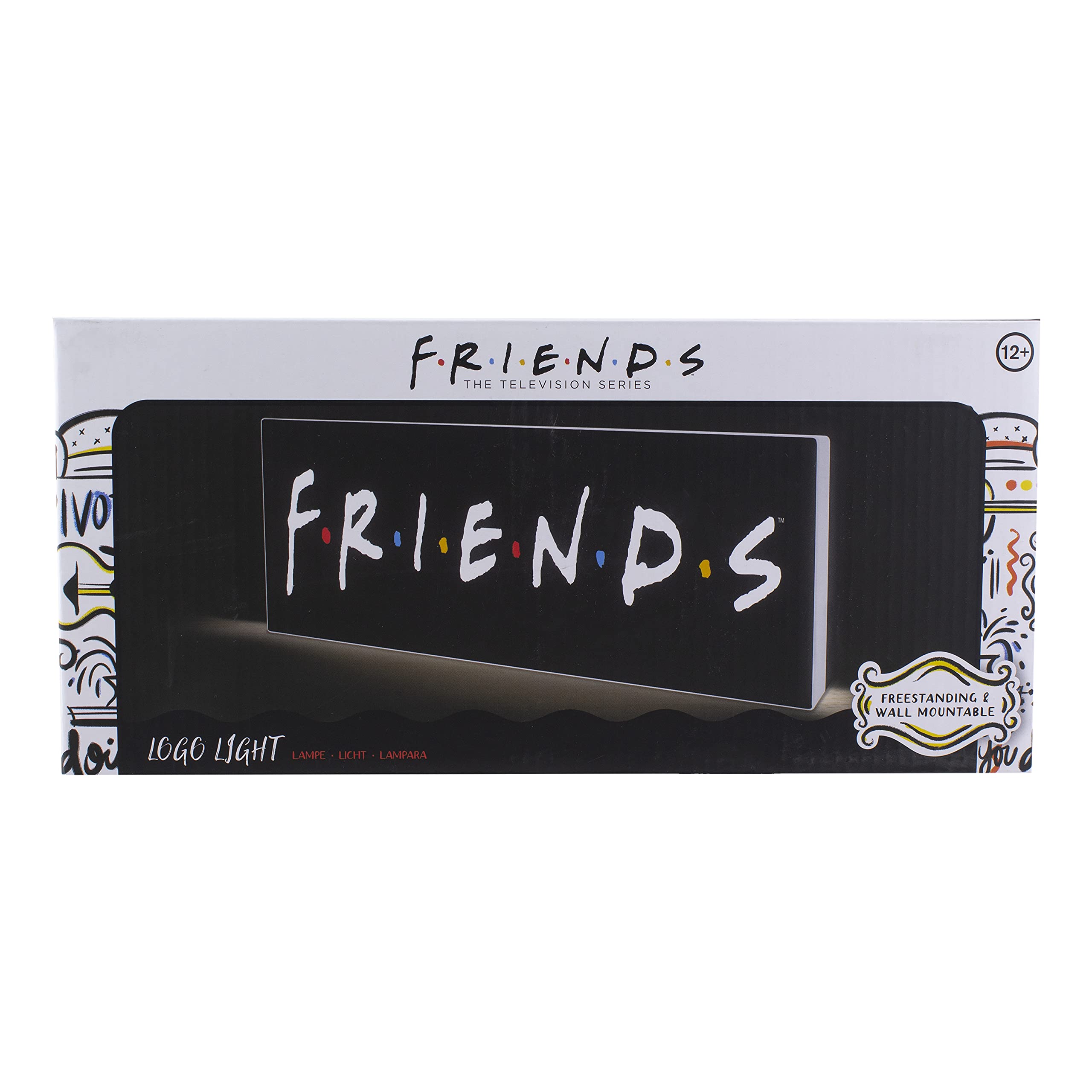 Paladone Lighting Friends Logo Leuchte USB Batterie
