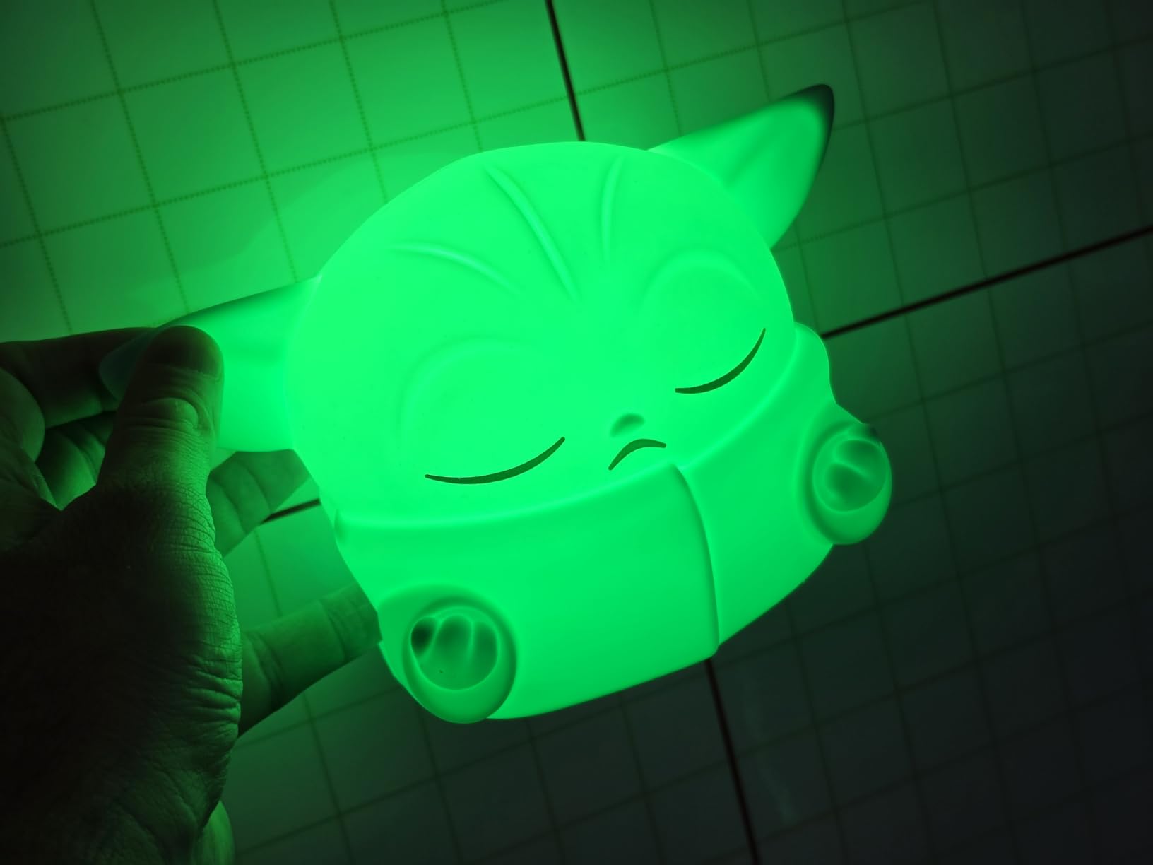 Paladone Grogu SquishyGlo Nachtlicht 12,5 cm Akku