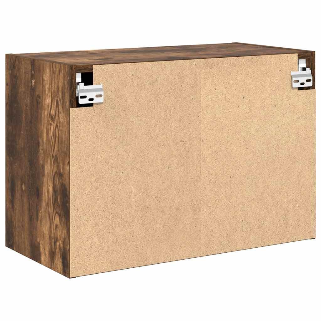 vidaXL Wandschrank Räuchereiche 40x30x41cm Holzwerkstoff