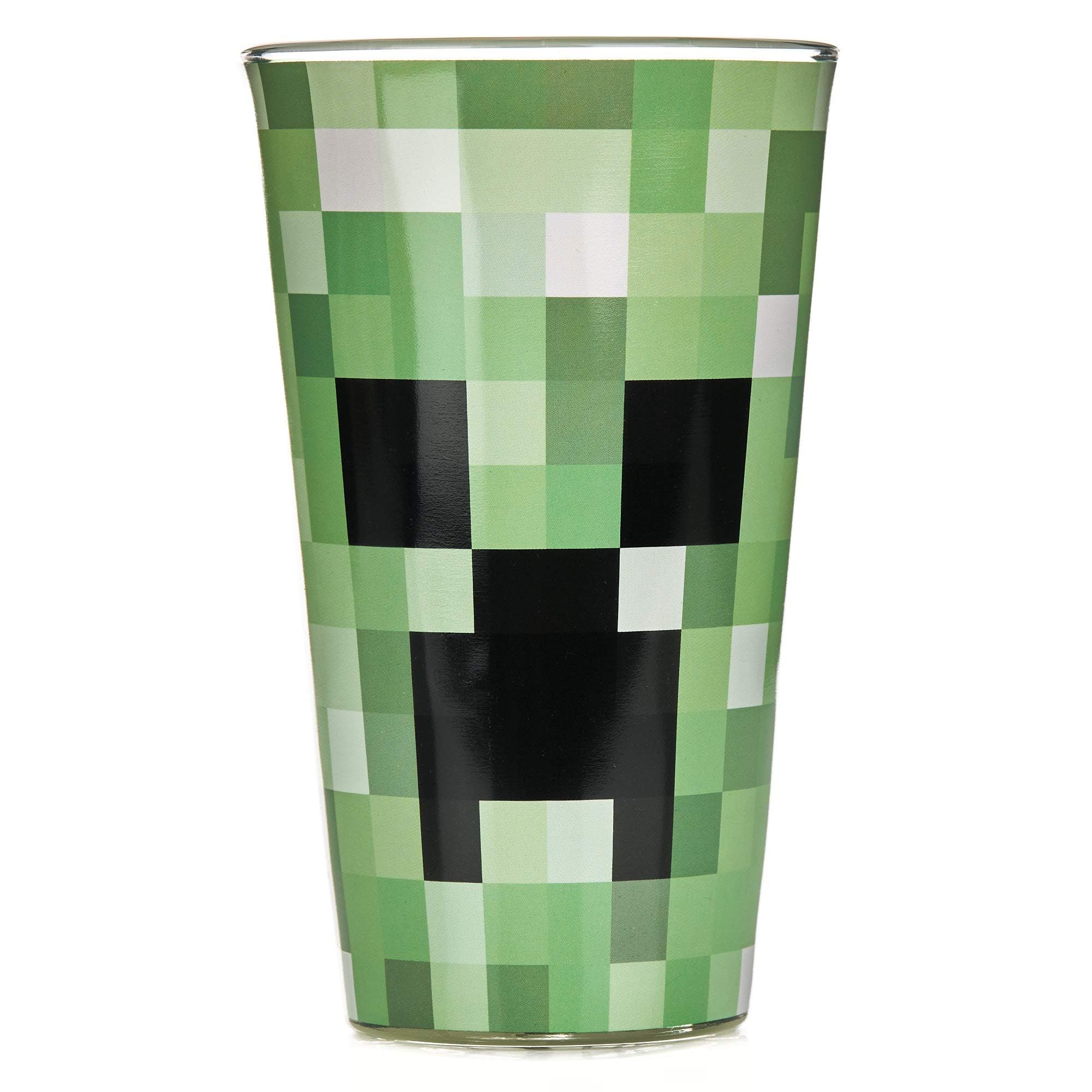 Paladone Minecraft Creeper Glasbecher 400 ml grün
