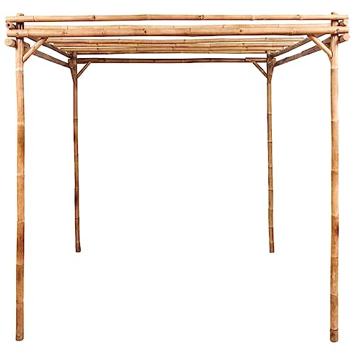 vidaXL Heim & Garten Pergola Pavillon Bambus 170x170x220cm
