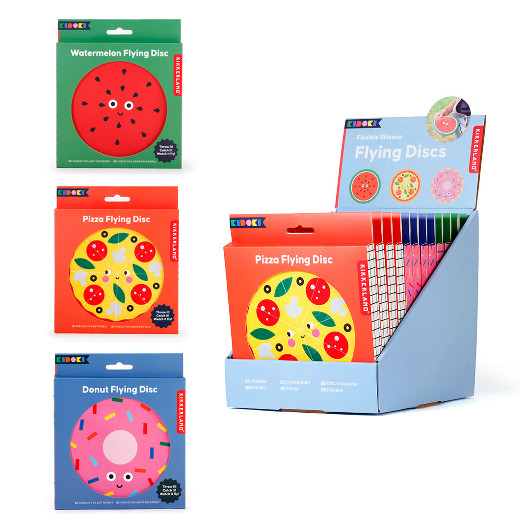 Kikkerland Kidoki Frisbee Silikon flexibel für Kinder