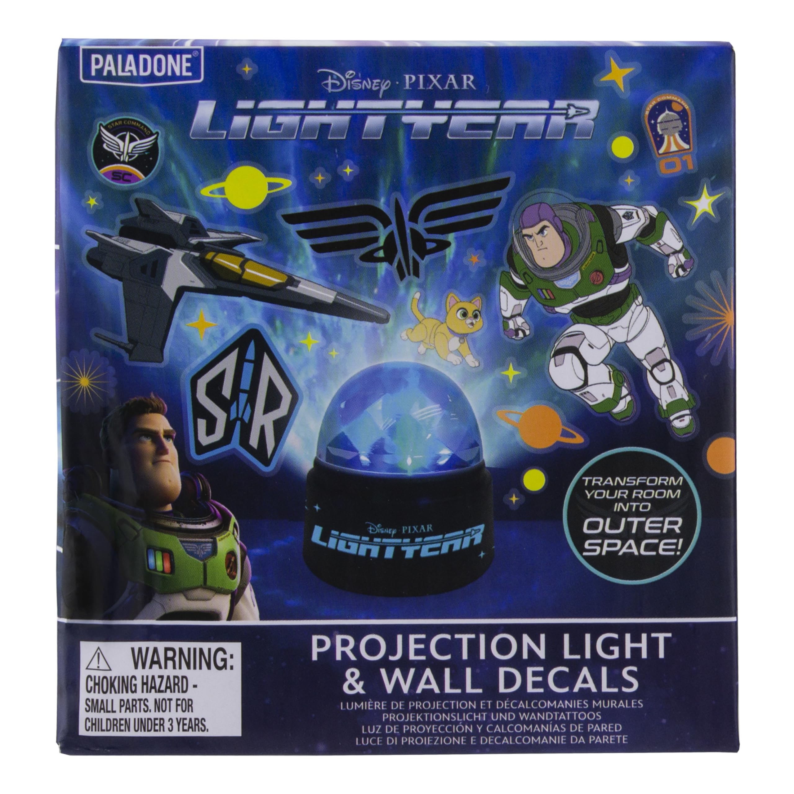 Paladone Lighting Buzz Lightyear Projektionsleuchte Nachtlicht Farbwechsel