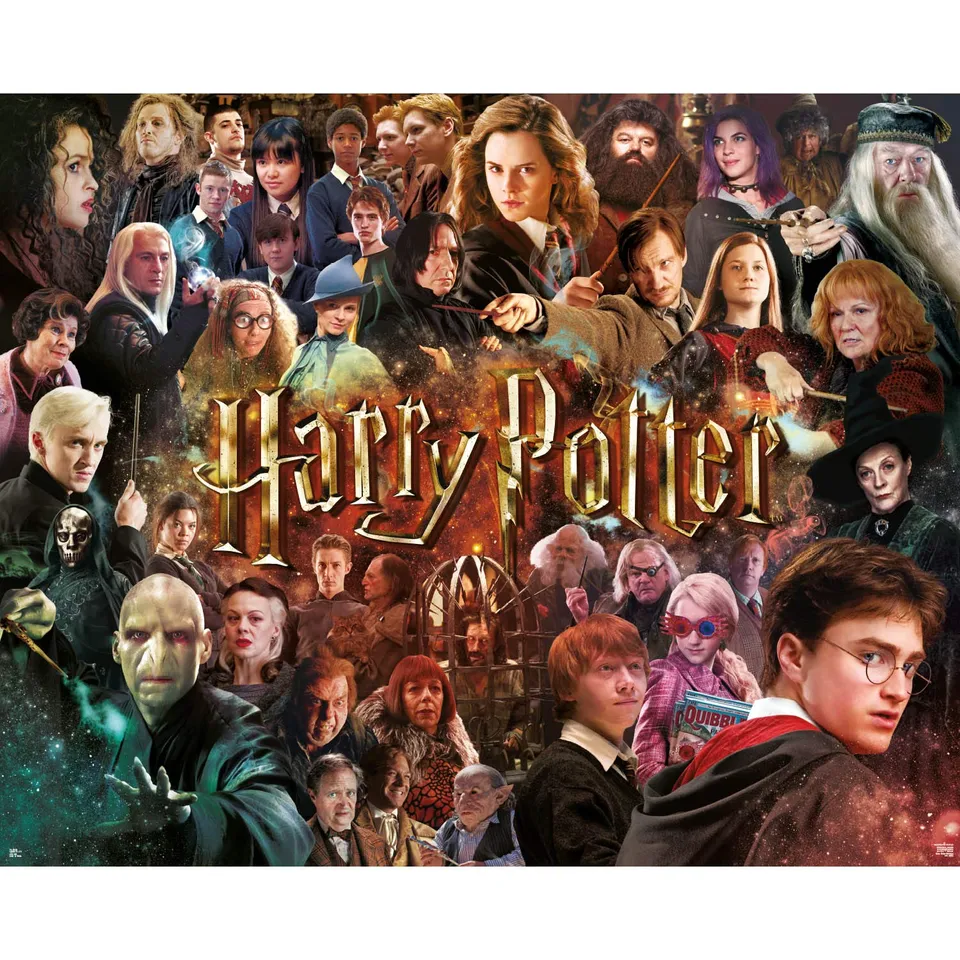 Paladone Harry Potter Collage Puzzle 1000 Teile Erwachsene