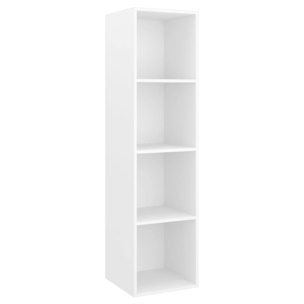 vidaXL Möbel TV-Schrank-Set 2-tlg Weiß Holzwerkstoff Hängend