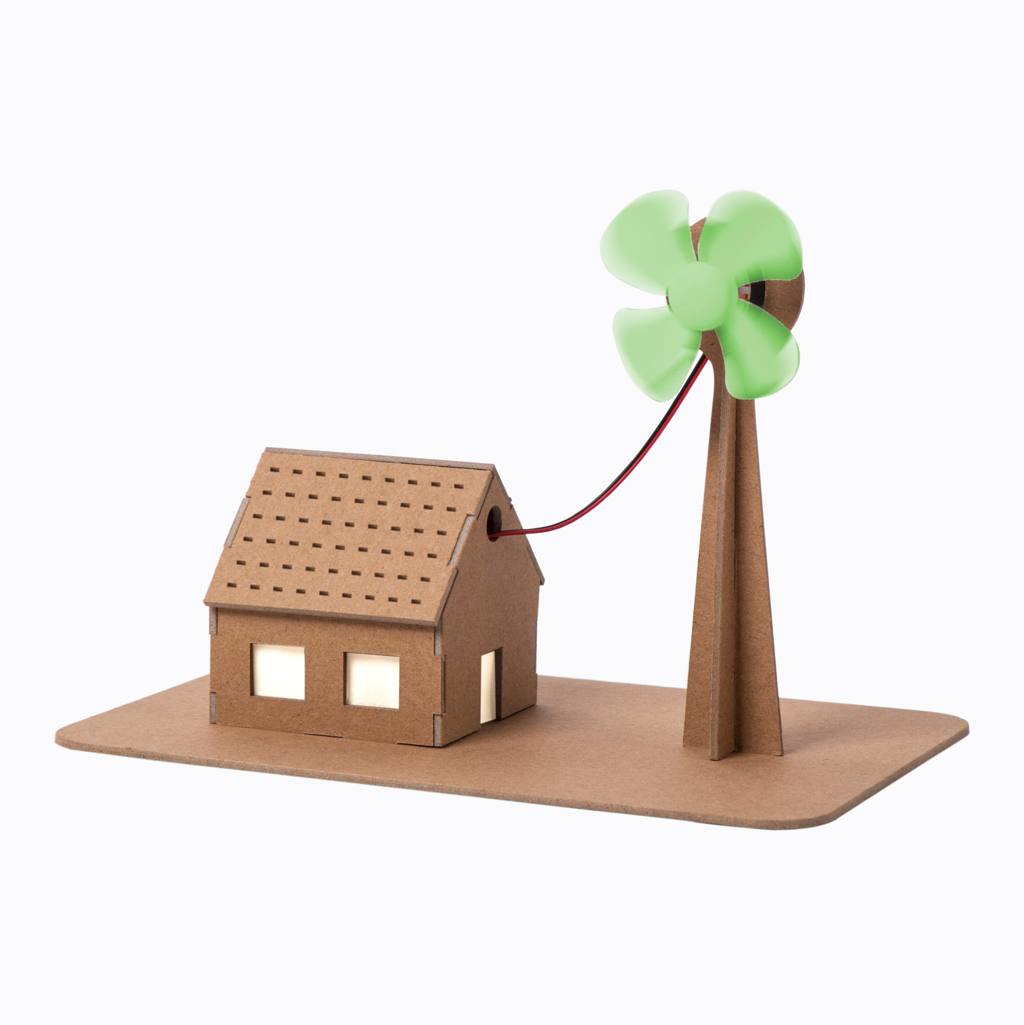 Kikkerland Newton's Lab Wind Energy Kit Bastelset