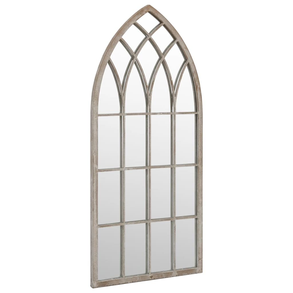 vidaXL Spiegel Sandfarben 70x30 cm Eisen Wandspiegel