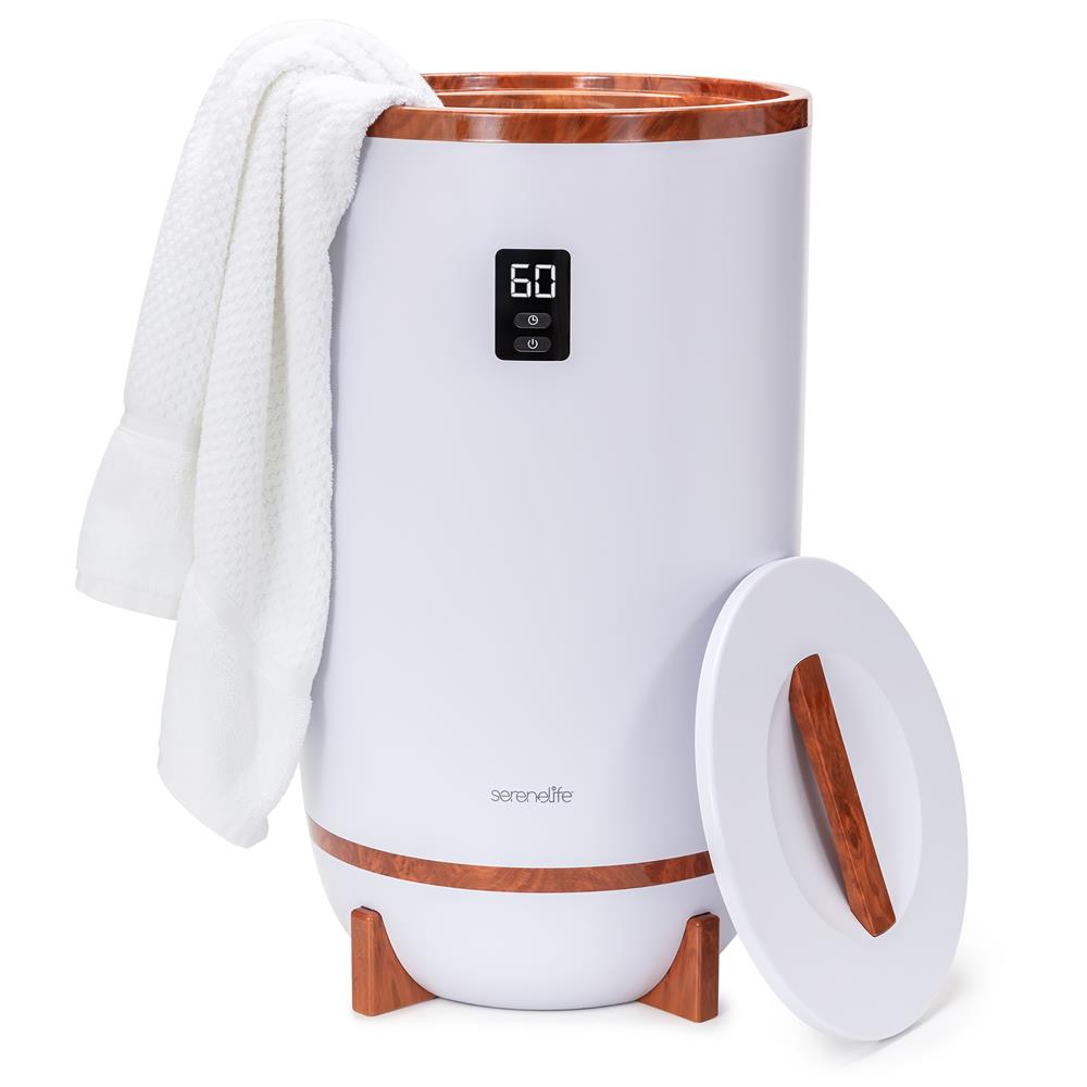 Serenelife Towel Warmers Handtuchwärmer Kirsche 2 Handtücher