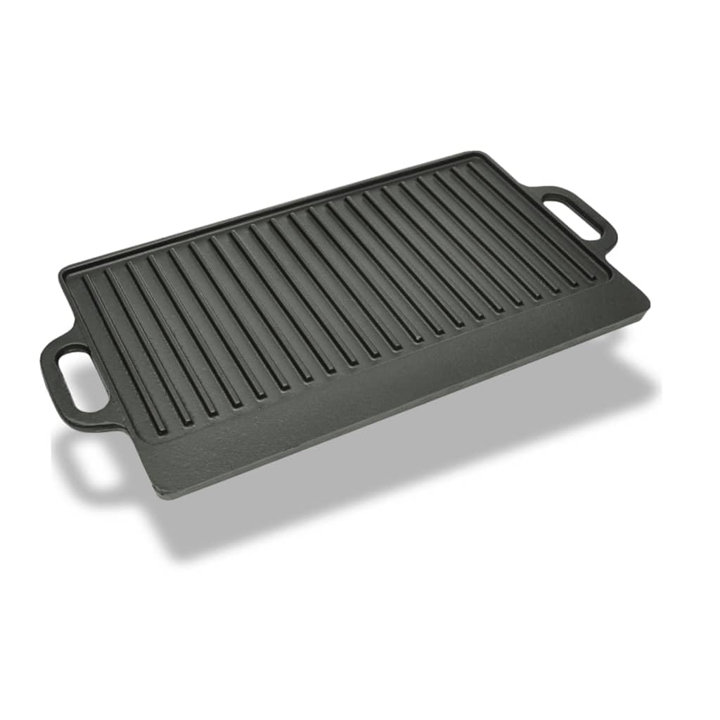 vidaXL Heim & Garten Grillplatte Gusseisen 50x23 cm