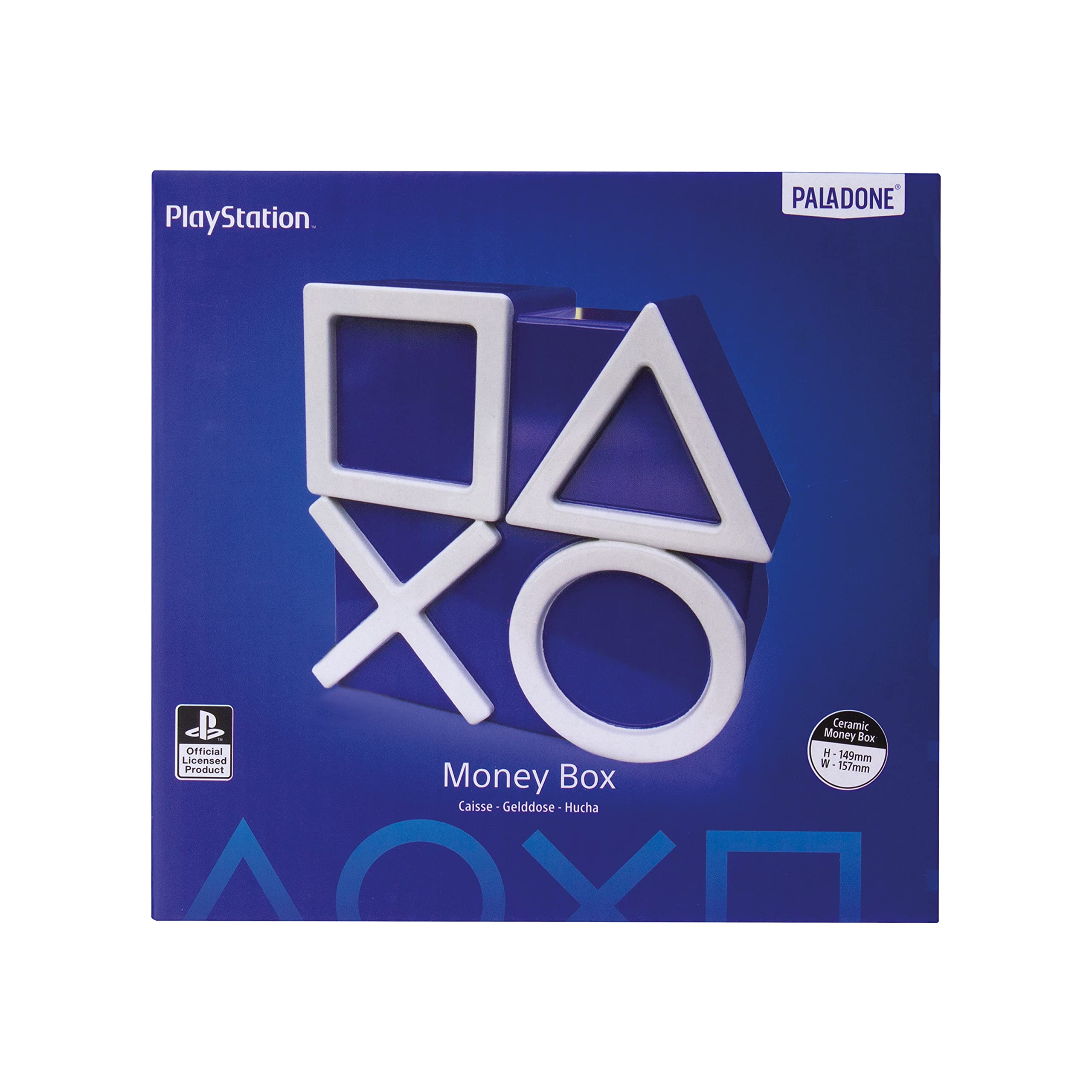 Paladone PlayStation Icons Spardose Keramik blau