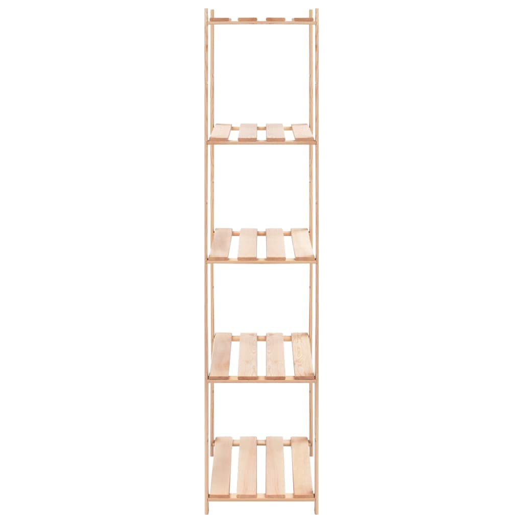 vidaXL Lagerregal Kiefer Massiv 80x38x170 2 Stück 5 Böden