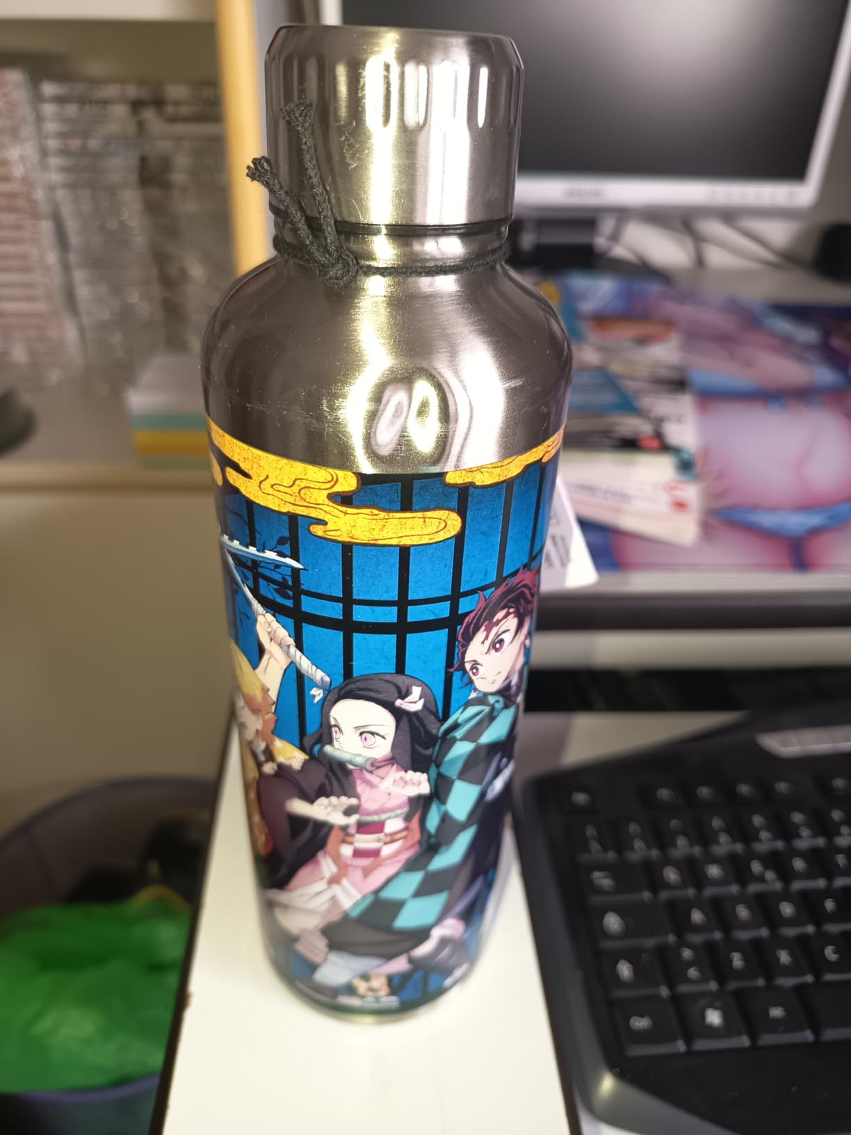 Paladone Demon Slayer Wasserflasche Edelstahl 500 ml