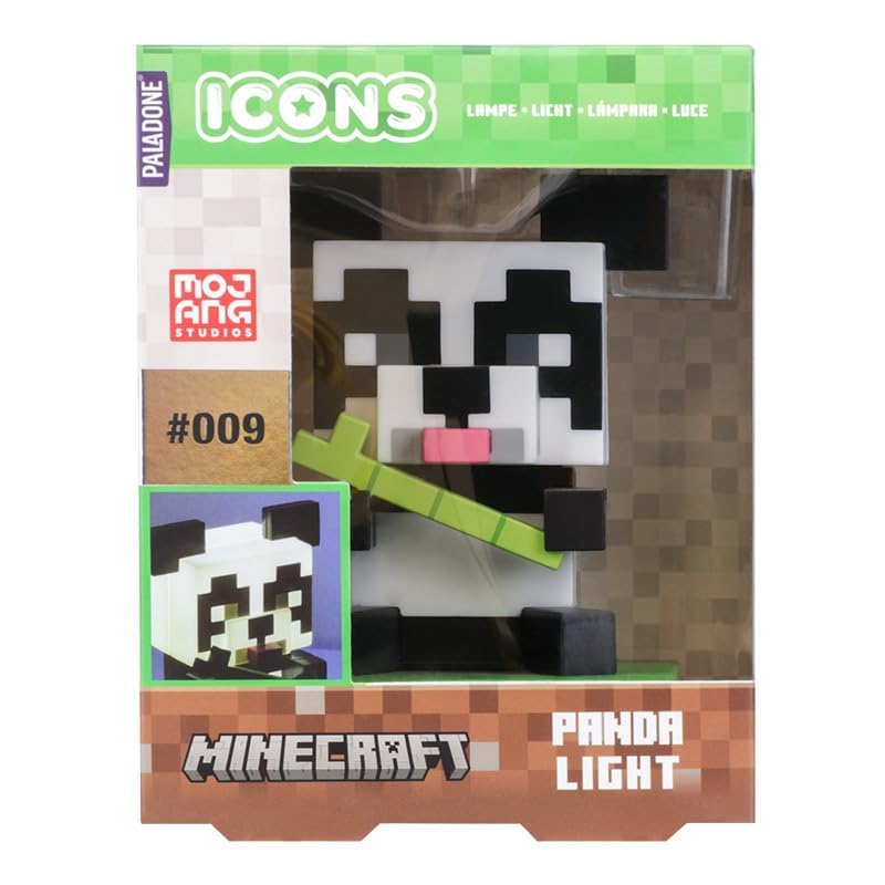 Paladone Minecraft Panda Tischlicht 11cm Nachtlicht