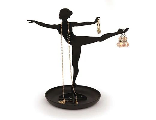 Kikkerland Home Ballerina Schmuckhalter Schmuckständer Geschenk