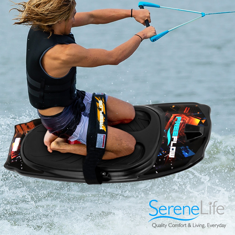 SereneLife Thunder Wave Kneeboard Kniebrett 127cm schwimmend