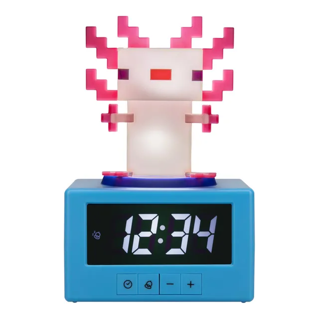 Paladone Lighting Minecraft Axolotl Wecker Nachtlicht Batterie