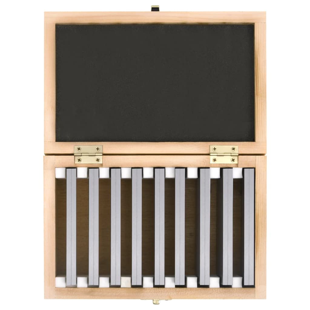 vidaXL Parallelunterlagen Schraubstockunterlage 100mm 18-tlg.