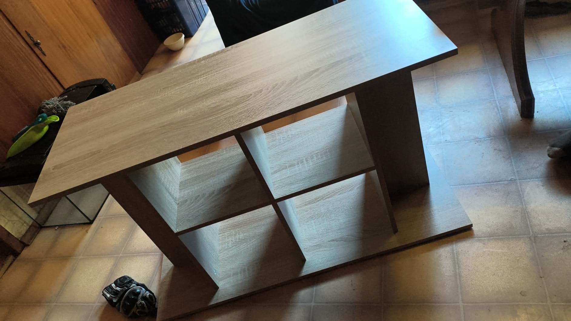vidaXL Aquariumständer Weiß 60x30x60 cm Holzwerkstoff Unterschrank