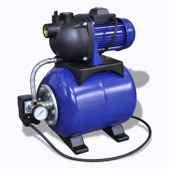 vidaXL Hauswasserwerk 1200 W 3700 L/h 19 L Tank