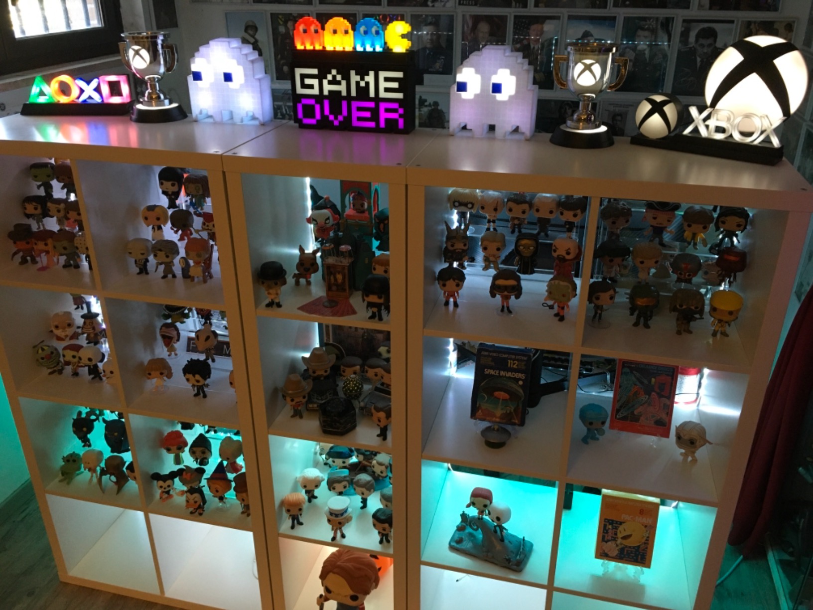 Paladone Pac Man Geister Schreibtischlicht LED 30 cm 3 Modi