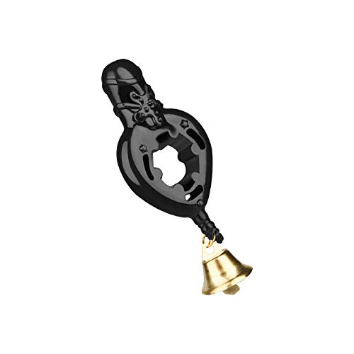 EIS Sextoys Penisring mit Glöckchen 2-5 cm schwarz genoppt