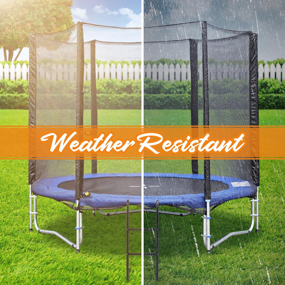 Serenelife Fitness Trampolinleiter Stahl verzinkt 264 lbs Outdoor