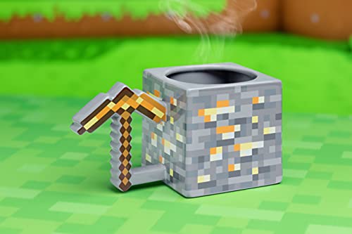 Paladone Gold Pickaxe Tasse 550ml Block-Form
