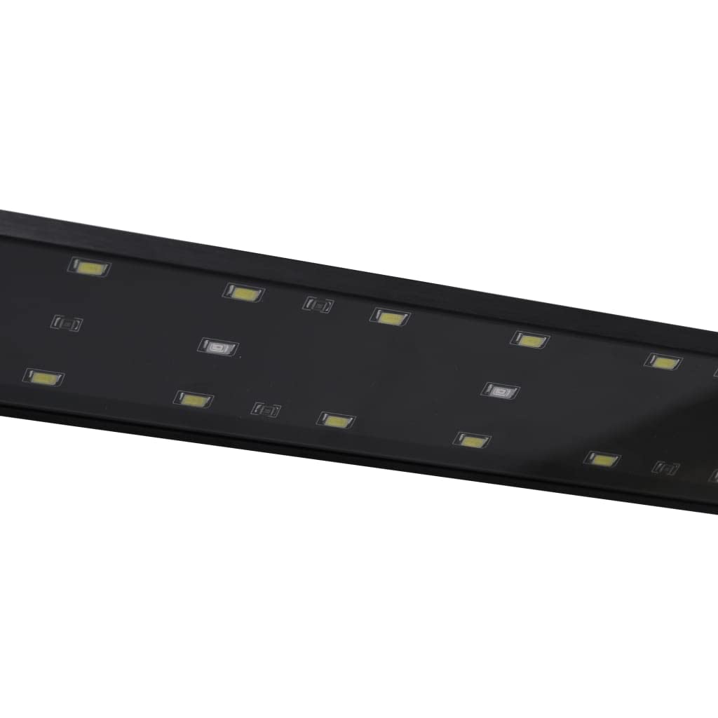 vidaXL LED Aquariumleuchte 55-70cm Blau Weiß Klemmen
