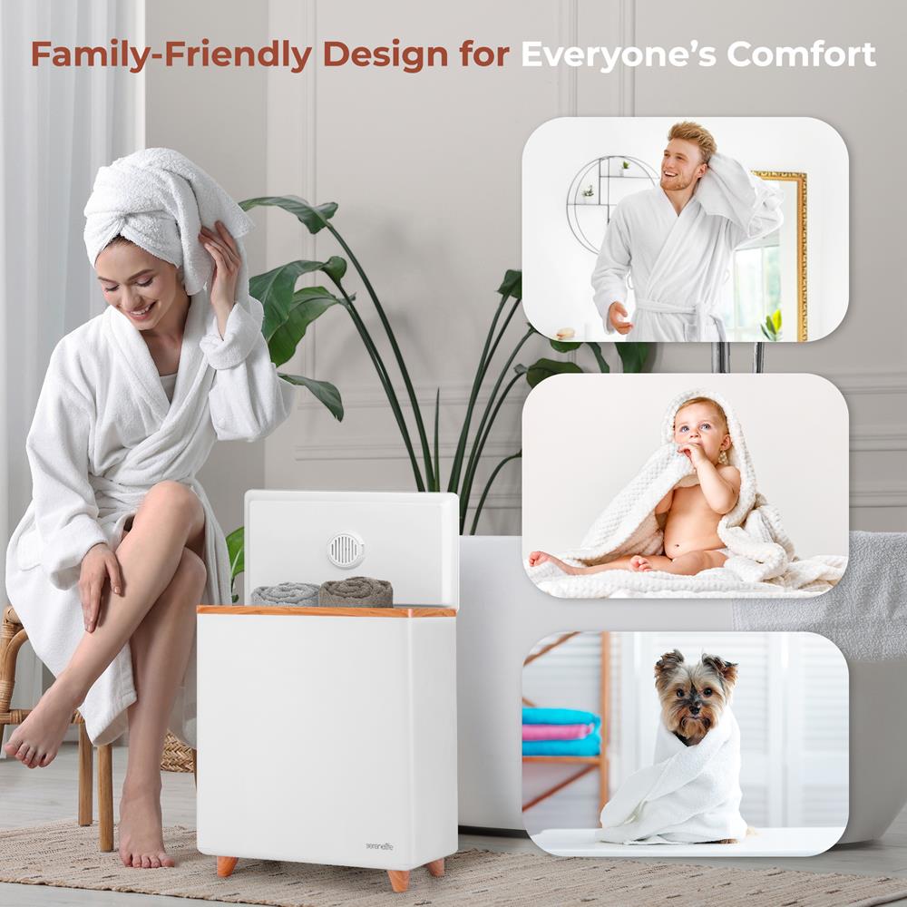Serenelife Towel Warmers SLTLR660W Handtuchwärmer WiFi 20 L