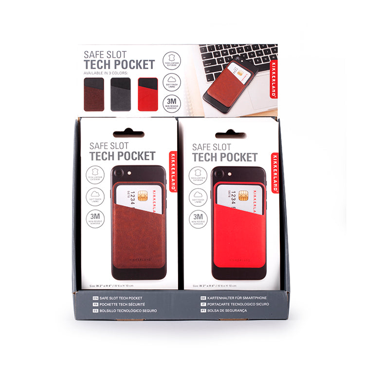 Kikkerland Home Safe Slot Tech Pocket Handy Wallet