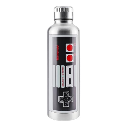 Paladone Drinkware NES Trinkflasche Metall 500 ml