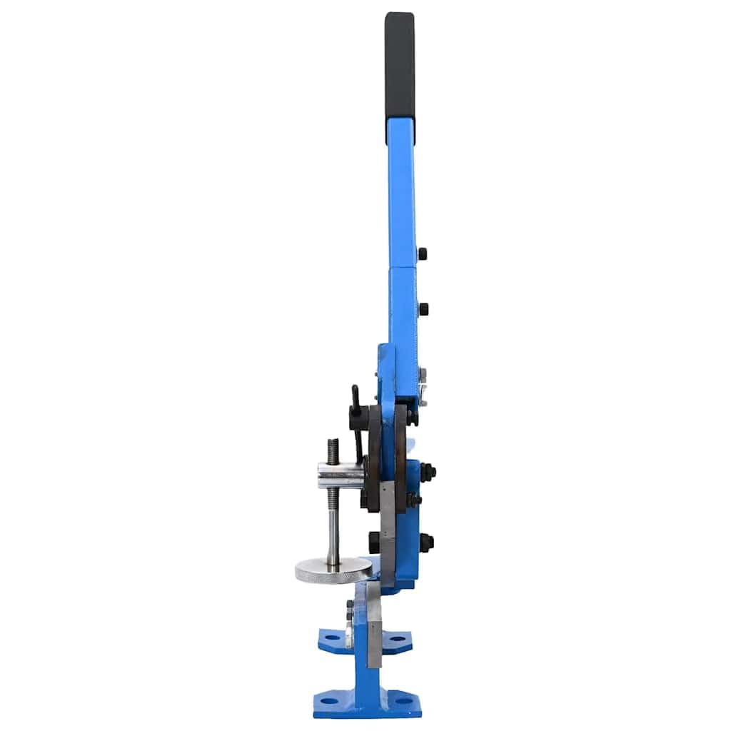 vidaXL Hebelschere 125 mm Blau Stahl für Blech und Stangen