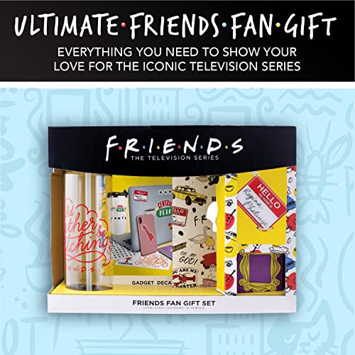 Paladone Friends Fan-Geschenkset Box mit Flasche Notizbuch
